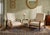 Gold Mid-Century Art Deco Style Bentwood Lounge Chairs from Thonet Debrecen, 1960s, Set of 2 For Sale - Image 8 of 9