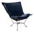 Komodo Navy Puff Chair and Frame For Sale