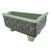 Mid-Century Japanese Studio Pottery Brutalist Ikebana Planter in Celadon Stoneware For Sale - Image 9 of 16