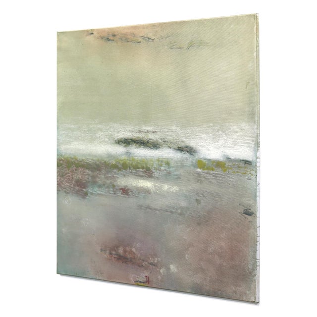 Contemporary Awh 350 - Original Minimalist Abstract Colorfield Oil Painting on Canvas For Sale - Image 3 of 9