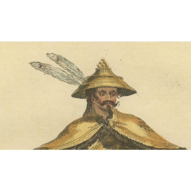 Jefferys, Emperor of China in Imperial Court Dress, 1749, Print For Sale - Image 4 of 9