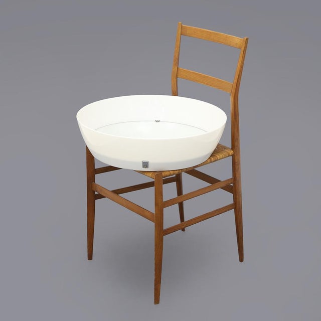 Round Mirror by Gino Colombini for Kartell, 1960s For Sale - Image 13 of 16