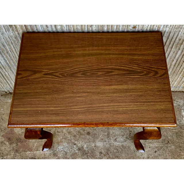 20th Century Spanish Nightstands with Drawers - a Pair For Sale In Miami - Image 6 of 12