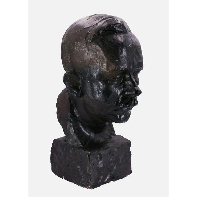 Portrait of Thomas Mann, 1930s, Plaster For Sale - Image 3 of 7