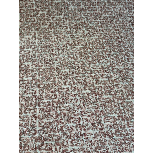 Kerry Joyce Textiles 6 Yards Linen Print - Daya Fabric Carnelian / 1043-05 / daya content:100% Irish linen width: 54"...