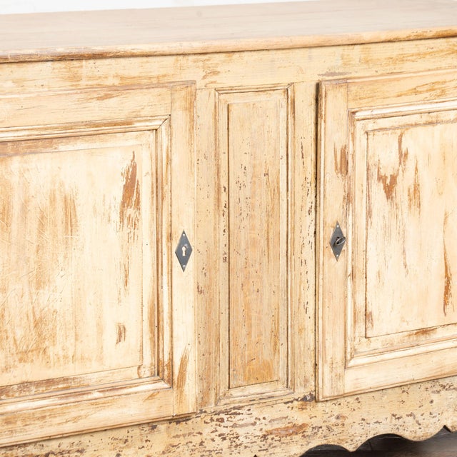 Brown 19th Century French Painted Sideboard Buffet For Sale - Image 8 of 14