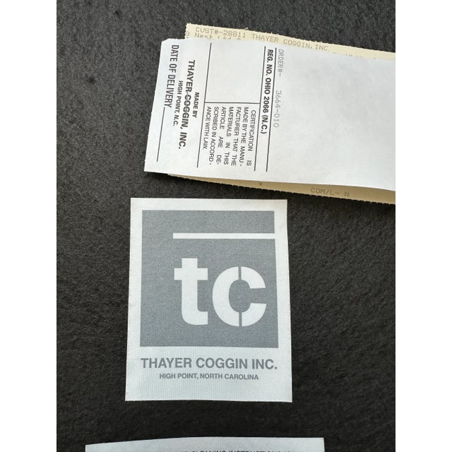 Thayer Coggin Origami Accent Chairs - a Pair For Sale - Image 10 of 10