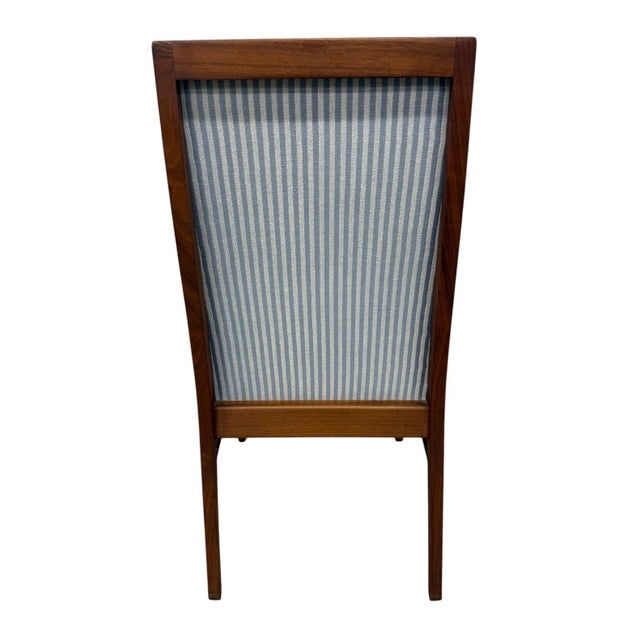 Wood Mid-Century Modern Dillingham Walnut Dining Chairs - Set of 4 For Sale - Image 7 of 8