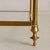 French Brass Two-Tier Side Table in the Manner of Maison Jansen, 1940s For Sale In Chicago - Image 6 of 8
