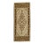 Turkish Mini Rug Oriental Hand Knotted Vintage Rug 1'7" x 3'8" #21064 For Sale