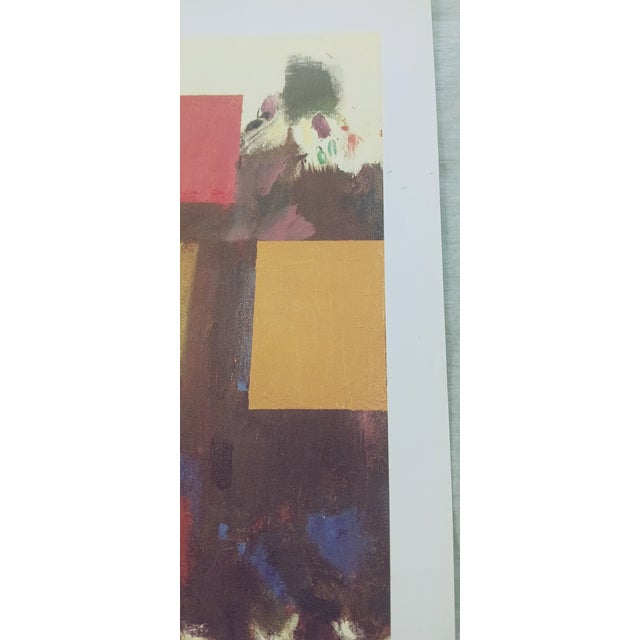 Abstract 1980s Original Art Print Untitled Hans Hofmann For Sale - Image 3 of 7