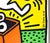 1980s Keith Haring Lucky Strike Original 1987 Silkscreen Poster For Sale - Image 5 of 10