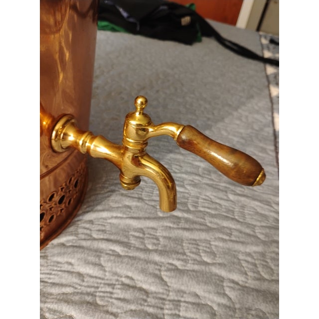 Antique Late 19th Century Copper Water Cooler For Sale - Image 9 of 10