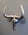 Minimalism 1980s Polished-Aluminum Longhorn Steer Sculptural Wall Art For Sale - Image 3 of 6