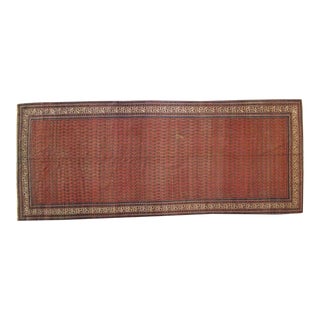 1920s Antique Persian Ferahan Gallery Rug For Sale