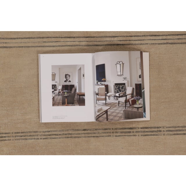 Contemporary Art Deco Style Wool Rug in Beige & Gray by Rug & Kilim, India For Sale - Image 9 of 10