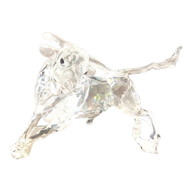 Limited Edition Crystal Bull from Swarovski For Sale