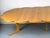 Round Oak Dining Table with Extensions, 1970s For Sale - Image 9 of 18