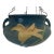Circa 1946 Roseville Art Pottery Hanging Planter With Zephyr Lily Pattern For Sale