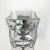Huge Crystal Glass Wall Light Sconces from Kinkeldey, Germany, Set of 2 For Sale - Image 6 of 18
