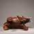 Vintage Red Copper Gilt Elephant Sculpture - Asian Auspicious Statue With Inscriptions For Sale - Image 10 of 10