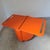 Vintage Orange Bar Coffee Table on Casters by Livia Castelli, 1972, in Very Good conditions. Designed 1970 to 1979 This...