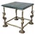 Italian Bronze Square Side Table With Green Marble Top, Circa 1845 For Sale - Image 9 of 9