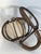 1950s Wall Sconce in Bent Rattan and Canvas by Louis Sognot, 1950 For Sale - Image 5 of 11
