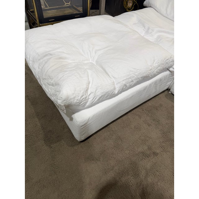 Early 21st Century Restoration Hardware Modular Cloud Sofa For Sale - Image 5 of 5