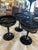 Glass 1990s Opaque Black Glass Champagne Coupes - Set of 8 For Sale - Image 7 of 7
