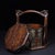 Brown Chinese Rosewood Octagonal Multi-Tier Carry Box For Sale - Image 8 of 10