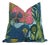 Albero Floral Pillow in Blue, 22x22 Pillow For Sale