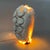 Sculptural Abstract Face Table Lamp in Marble, 20th Century For Sale - Image 11 of 15