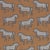 Sample - Schumacher Faubourg Fabric in Brown For Sale