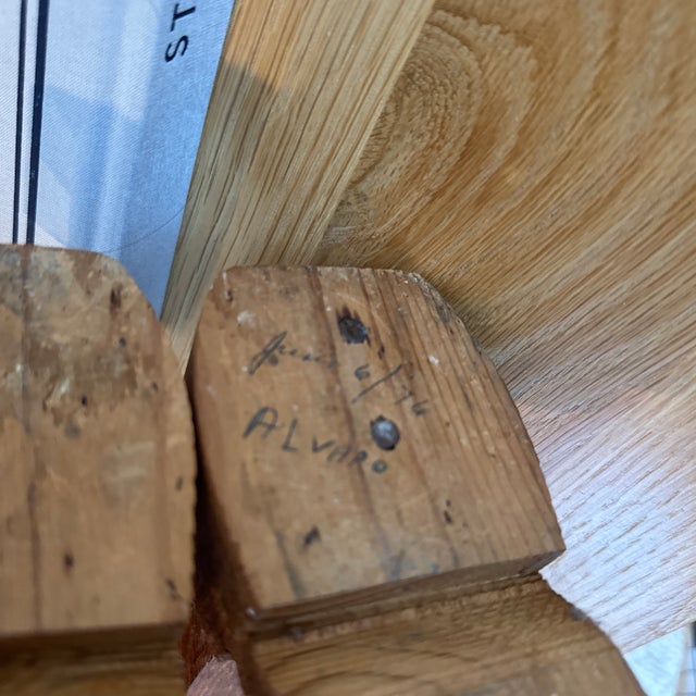 Large Scale 1970s Hand Carved Folk Art Wood Sculpture of a Toy Soldier For Sale - Image 9 of 10