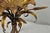 Vintage Italian Hollywood Regency Gold Gilt Tole Metal Iron Compote Centerpiece For Sale - Image 9 of 12