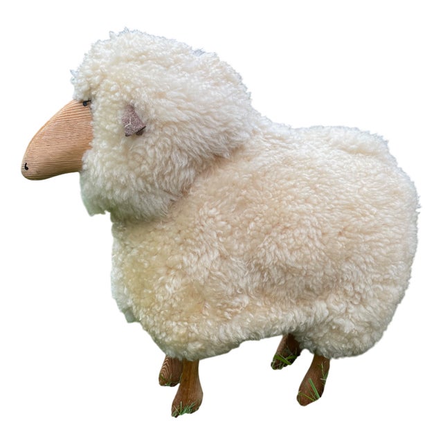 Wool Lamb by Hanns Peter Krafft, Germany, 1970s For Sale