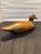 Wood Frank L. Beall 1986 Signed Wooden Mason Detroit Salesman Sample 15” Duck Decoy For Sale - Image 7 of 11