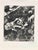 Etching on Montval paper, realized between 1927 and 1930. Table from "Les Fables de La Fontaine", published in 1952 in and...
