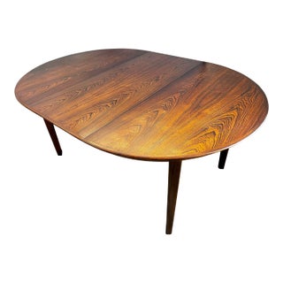Danish Mid Century Ole Hald for Gudme Mobelfabrik Extendable Dining Table For Sale