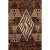 Vintage French Geometric Brown & Beige Wool Pictorial Rug by Rug & Kilim, France For Sale In New York - Image 6 of 11