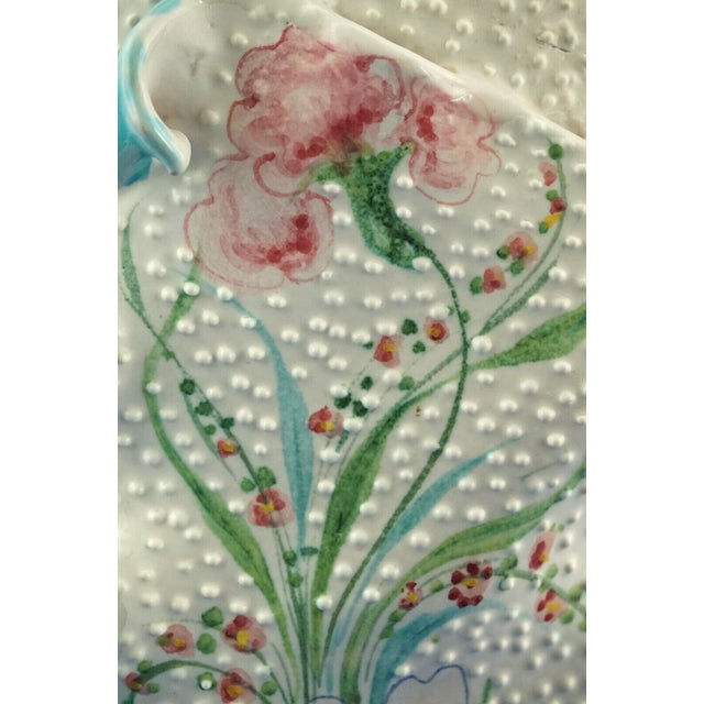 Large Vintage Ceramic Vase with Bas-Reliefs by Serafino Volpi for Sambuco Deruta, 1960s For Sale - Image 12 of 18