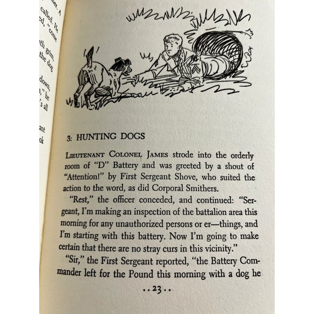 1944 Dog of War Fairfax Downey Book For Sale - Image 10 of 11