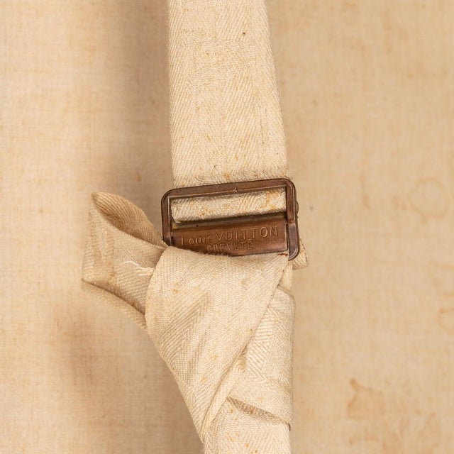 Antique 20th Century Trunk in Monogram Canvas from Louis Vuitton, France, 1910 For Sale - Image 16 of 18