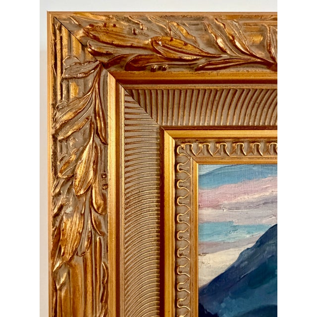 Vintage French Landscape Oil Painting For Sale - Image 15 of 17