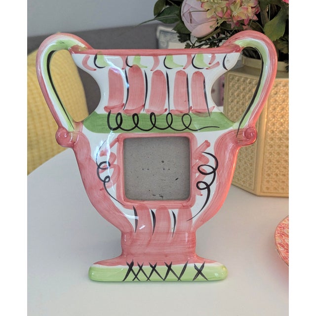PLEASE READ ENTIRE DESCRIPTION FOR OTHER MEASUREMENTS NOT LISTED UNDER THE DIMENSIONS TAB A Vintage 1990s Pop Art Modern...
