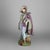 An exquisite antique French bisque porcelain figure, crafted by Paul Duboy circa 1890. This polychromed sculpture presents...