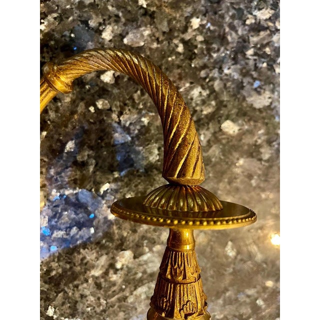 1950s Large French Wall Sconces, 1950, Set of 2 For Sale - Image 5 of 8