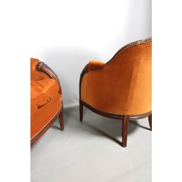 Set of Armchairs by Paul Follot, 1920s For Sale - Image 10 of 13