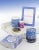 Kenneth Ludwig Chicago Blue Greek Key Lilly Pulitzer Picture Frame For Sale - Image 4 of 4